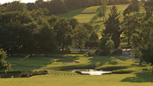 Sandford Springs golfing green in Hampshire