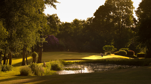 The Lake golf course at Sandford Springs in Hampshire